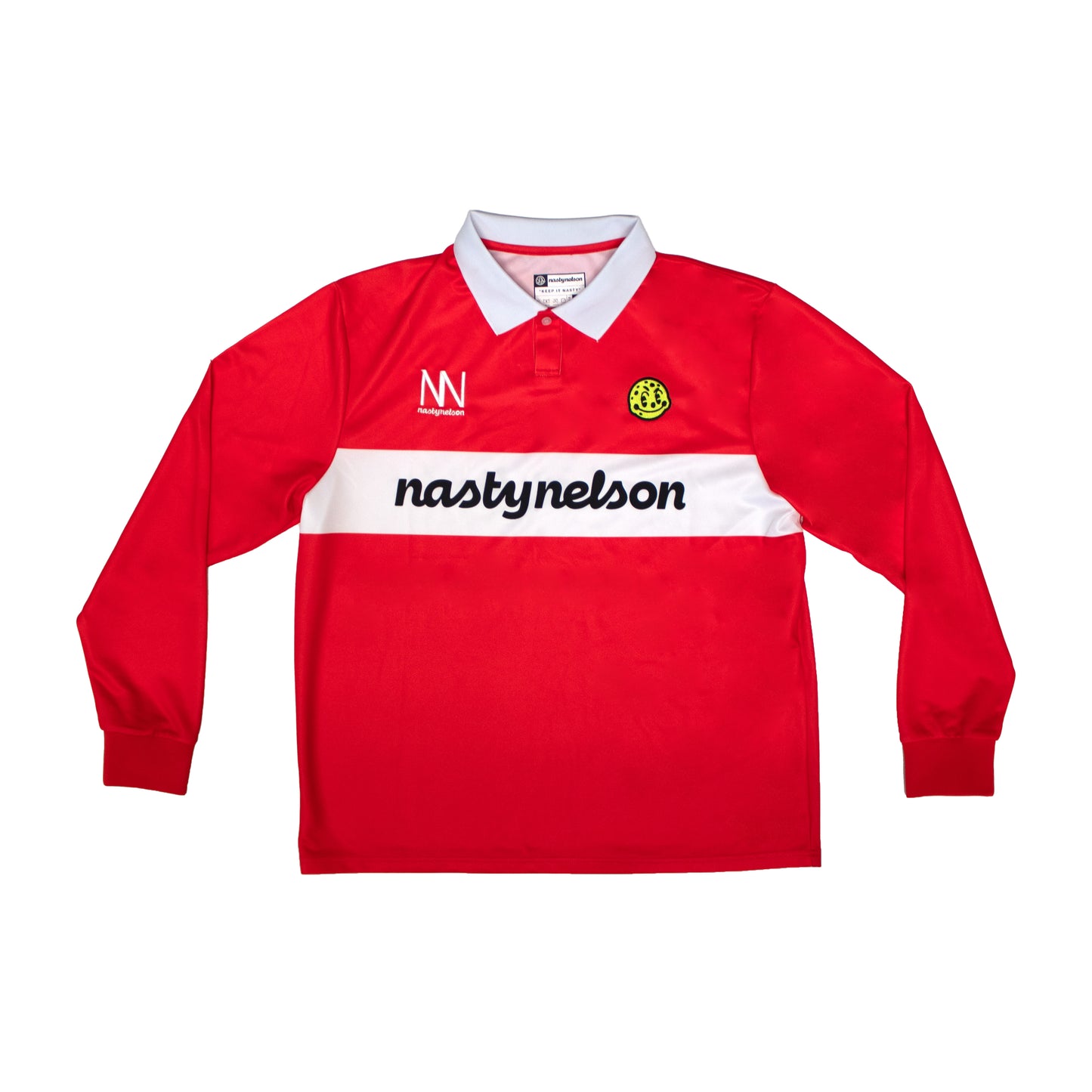 Nasty Nelson Pickleball Performance Jersey Collared (LS)