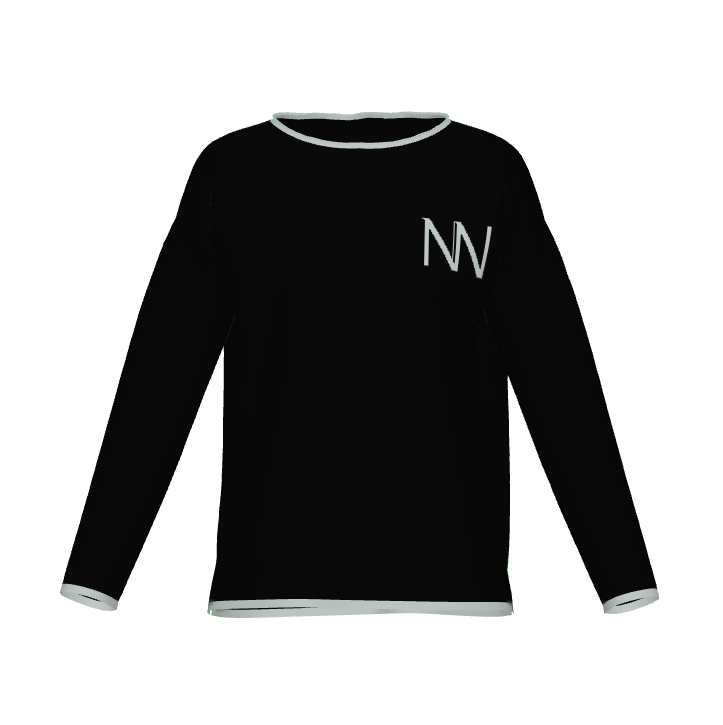 Varsity Vibes - Black & Powder Blue