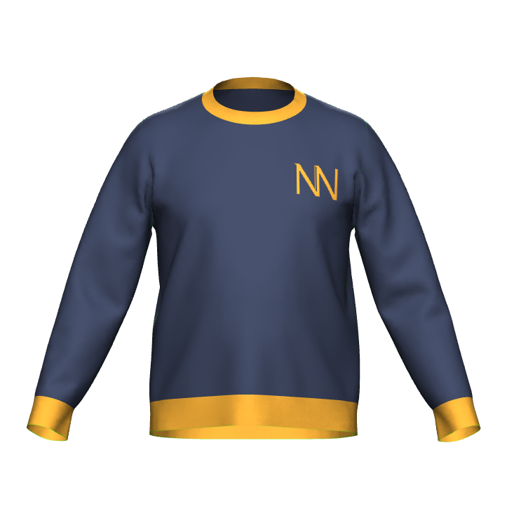 Varsity Vibes - Navy & Gold